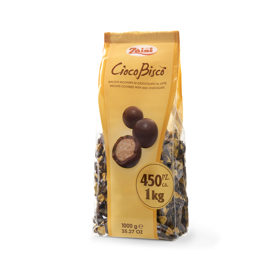 Ciocobiscò: Small biscuits covered with milk chocolate 1000g