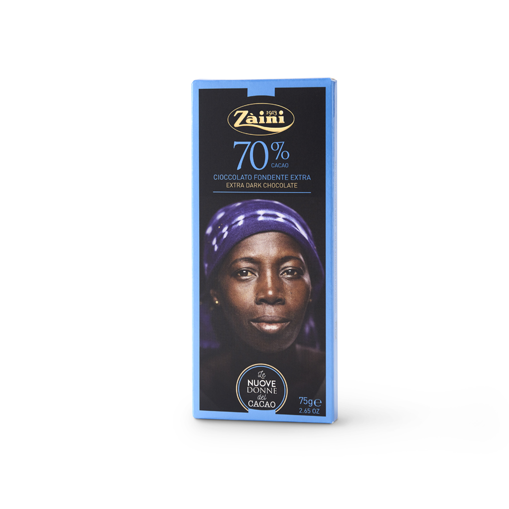 Extra Dark Chocolate 70% cocoa Bars 75g