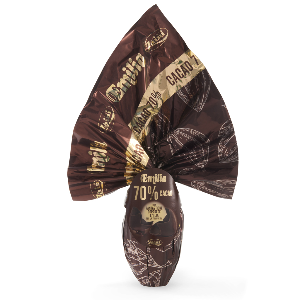 Extra dark chocolate Egg 70% cocoa Emilia