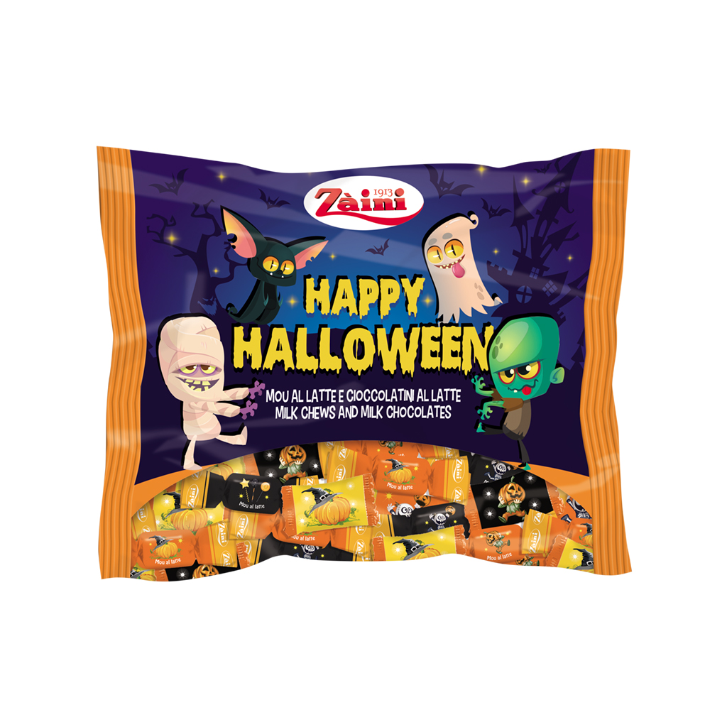 HAPPY HALLOWEEN: MILK CHEWS AND MILK CHOCOLATES 225G