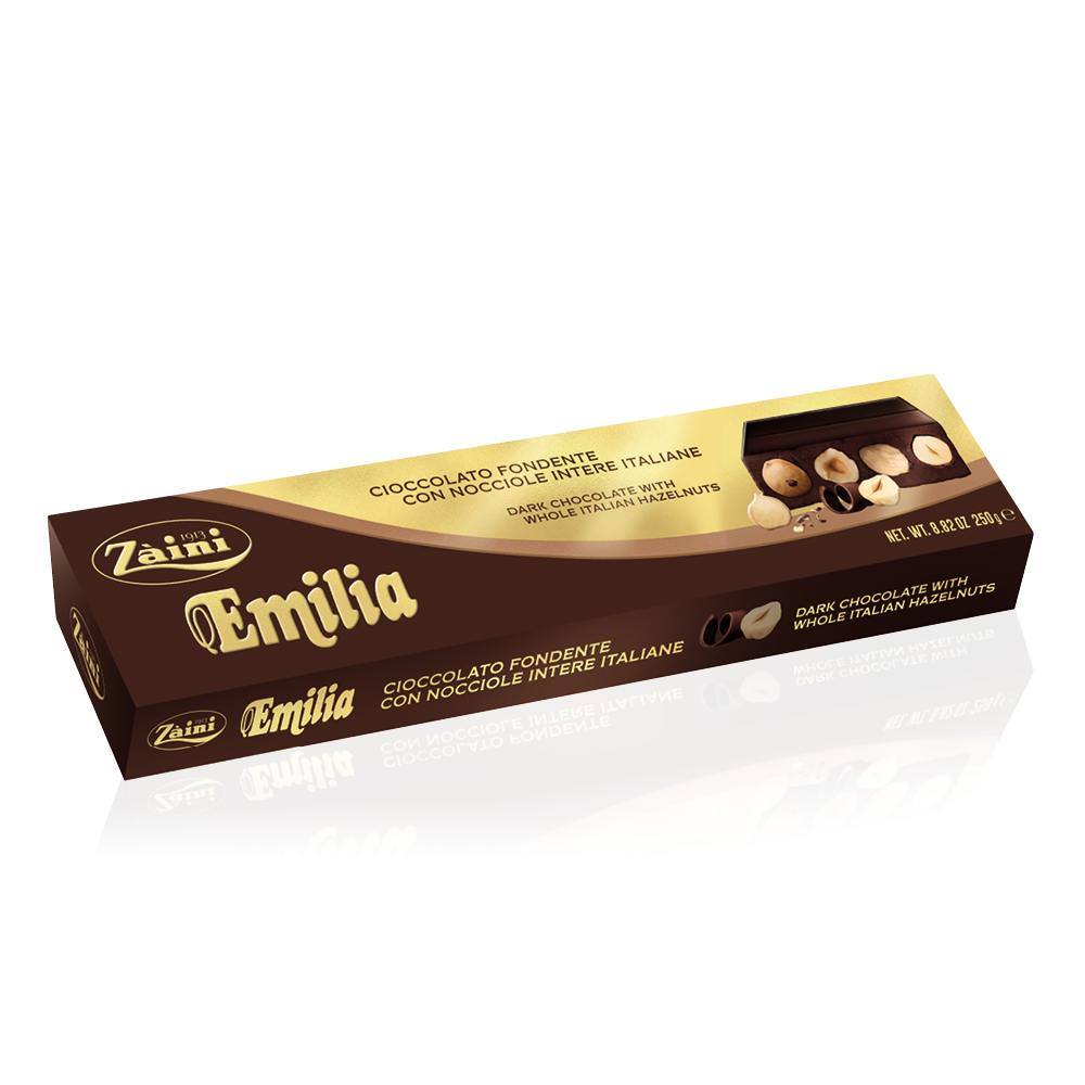 EXTRA DARK CHOCOLATE BARS WITH WHOLE HAZELNUTS 50% COCOA