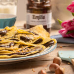 CREPES CON CIOCCOLATO FONDENTE