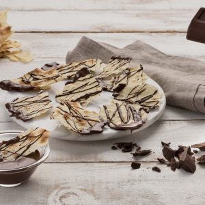 CHIPS DI PANE CARRASAU AL CIOCCOLATO